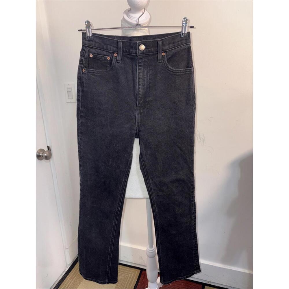 Aritzia‎ Denim Forum Size 25 The Bailey High Rise Boot W25”L26” High Rise EUC